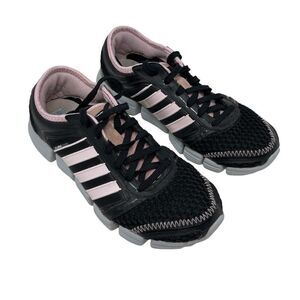 Adidas Techfit Running Shoes YYZ606003 Pink Black Sneakers Climacool Women's 5